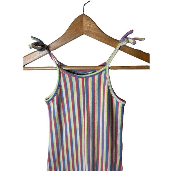 Kid Pik romper jumper rainbow size small‎ girls size 7-8 sleeveless bodysuit - Picture 3 of 6